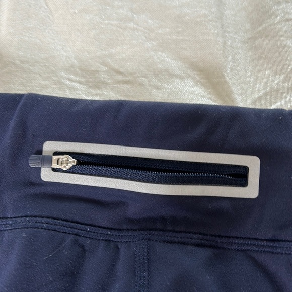 TORY BURCH SPORT NAVY CROPPED LEGGING - Picture 10 of 13